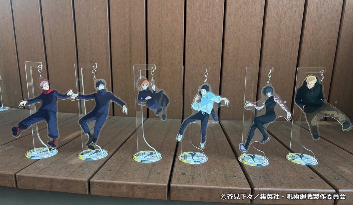 Jujutsu Kaisen Fest 2026 introduces new wobbling acrylic character stands.